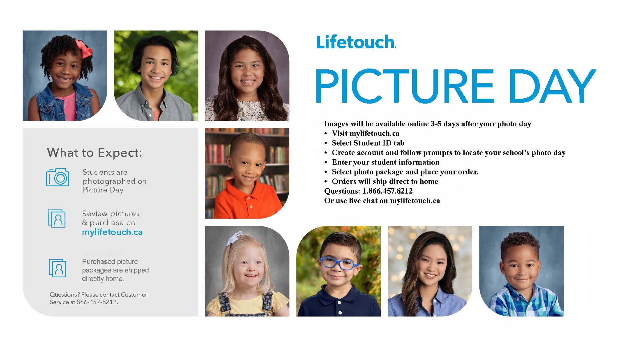 Picture Day Flyer Direct to Consumer